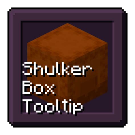 shulker box tooltip modrinth  Search 